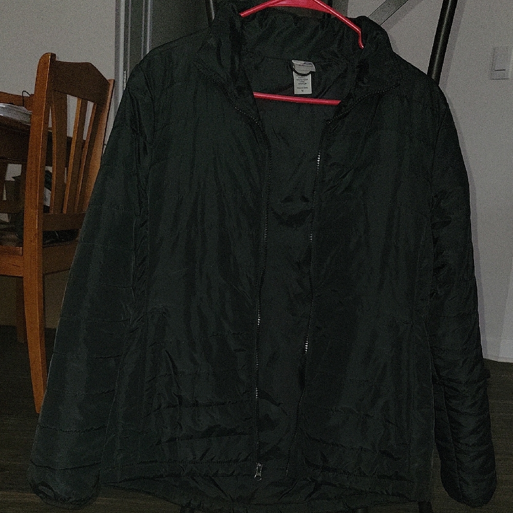 Champion Black Puffer Jacket